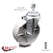 Service Caster 5 Inch Semi Steel Wheel Swivel 12mm Threaded Stem Caster SCC-TS20S514-SSS-M1215 - alternate 2